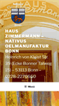 Mobile Screenshot of hauszimmermann.de